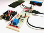 Solar Charged Battery Powered Arduino Uno