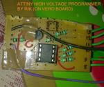 Recover bricked attiny using arduino as high voltage programmer