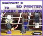 Convert a 3D Printer to Laser engraver | Under 40$