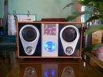 Desk Amplifier with Audio Visualization, Binary Clock & FM Receiver