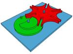 Malta Cross movement - Non-linear gears - OpenScad - Configurable