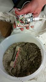 Capacative Soil Moisture Sensor (self-made)