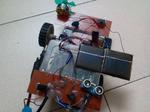 Simple bluetooth car with ultrasonic parking siren