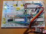 A 4$, 4ICs, Z80 homemade computer on breadboard