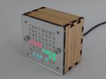 WordClock with Two 8x8 Character Faces