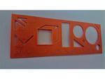 Customizable Stencil Ruler