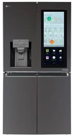 LG Smart instaview refrigerator features voice control, webos and remote viewing capabilities