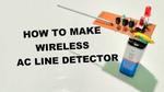 How to make an AC line detector