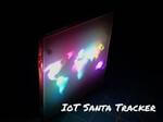 IoT Santa Tracker on Colorful World Map