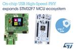 STMicroelectronics Extends Flexibility of STM32 Ecosystem with Latest STM32F722 Nucleo board and STM32F723 Discovery kit