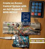 Create an Access Control System with an 4x3 Keypad & RFID-RC522!