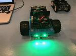 Object avoidance Microbit Robot using the Kitronik motor controller