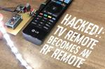 TV Remote Becomes an RF Remote || NRF24L01+ Tutorial