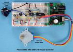 Controlling a Stepper Motor with an SIRC Transmitter and Receiver