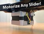 Make an Arduino controlled Motorized Camera Slider!