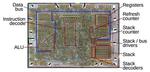Analyzing the vintage 8008 processor from die photos: its unusual counters