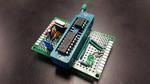 ZIF Attiny “Arduino As ISP” Programmer With External Clock