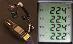 Dumb thermometer gets digital output