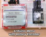 Arduino Menu on a Nokia 5110 Lcd Using a Rotary Encoder