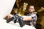 3D-printed Soft Four Legged Robot Can Walk on Sand and Stone
