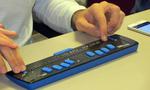 The deaf-blind can now “watch” television without intermediaries