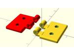simple door hinge 234 degree move