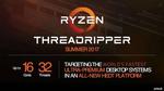AMD unveils Ryzen Threadripper: A monster CPU with 16 cores, 32 threads