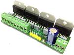 4 Wheel Robot Motor Driver ( 4X 3Amps LMD18201 H-Bridge)