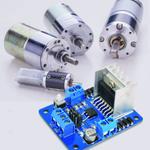 A DC Motor Controller with Control Leds