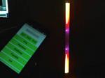 120cm Neopixel LED Bar - 3x VU Meter + Other Light Effects - Arduino - Bluetooth
