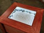 Zen Garden CNC End Table