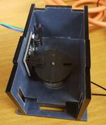 Detect the rpm of your motor using a Photoelectric IR Through Beam Sensor