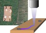 WSU physicists write with light, turn crystal into an electrical circuit