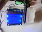 Arduino Wireless NRF24l01 Battery Voltage Monitor 5110 Screen and Low Battery Level Buzzer