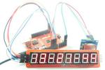Digital Clock Project Using 8 Digit 7 Segment MAX7219 Module