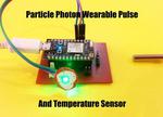 Particle Photon - Wearable Pulse and Temperature Sensor