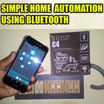 Simplest Home Automation Using Bluetooth, Android Smartphone and Arduino.
