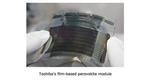 Toshiba Achieves World’s Highest Conversion Efficiency in 5 cm X 5 cm Film-based Perovskite Solar Cell Mini-modules