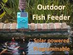 Outdoor Fish Feeder - Solar Powered