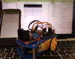 Mobile Phone Controlled Robot