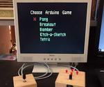 Arduino VGA Console With Five Games