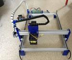 DIY 3D Printed Laser Engraver With Approx. 38x29cm Engraving Area