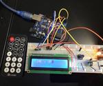 Remote Control Countdown Timer Via Arduino