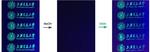 The invisible ink that can be made visible, then invisible, and visible again