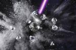 Scientists watch diamond turn into graphite