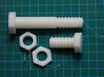 Poor man’s openscad screw library