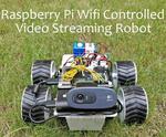 Raspberry Pi Wifi Controlled Video Streaming Robot