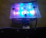 Visor Mounted Multi-Colour LED Light Therapy Lamp