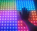 Interactive rgb led table