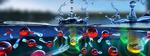 Electrons in the water